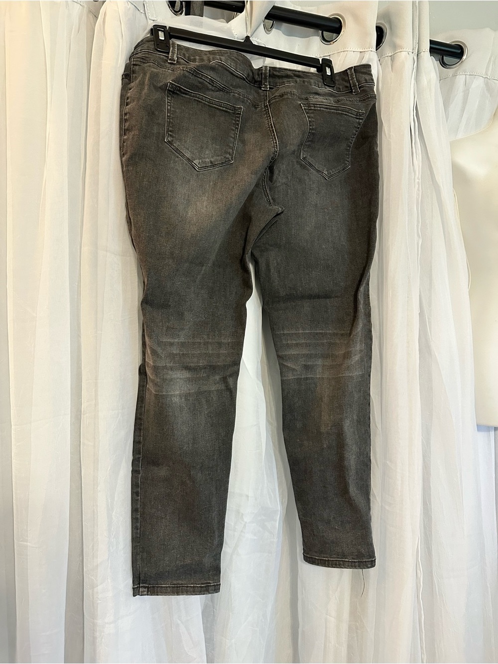 Maurices Charcoal Denim Pants - Picture 5 of 10